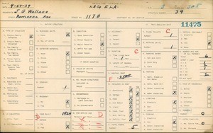 WPA household census for 1170 MARRIANNA AVE, Los Angeles County