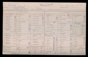 WPA household census for 3891 WALNUT AVE, Lynwood, Los Angeles County
