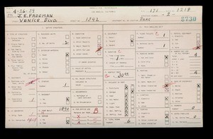WPA household census for 1342 VENICE, Los Angeles