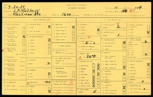WPA household census for 1620 1/2 MALTMAN AVENUE, Los Angeles