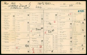 WPA household census for 6216 WALKER AVE, Los Angeles County