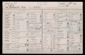 WPA household census for 6931 S BONSALLO AVE, Los Angeles County