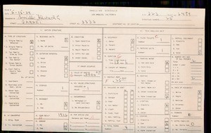 WPA household census for 3333 GARNET, Los Angeles