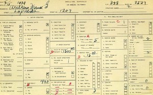 WPA household census for 1207 LA PUERTA, Los Angeles