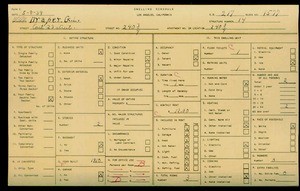 WPA household census for 240 E 23RD, Los Angeles