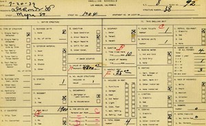WPA household census for 1004 MYRA, Los Angeles