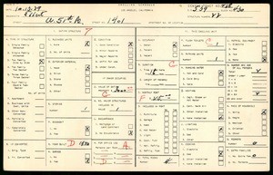 WPA household census for 1401 W 51ST PL, Los Angeles County