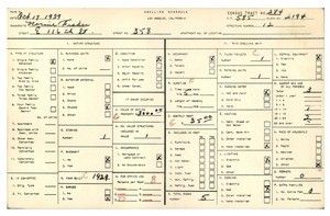 WPA household census for 358 EAST 116TH STREET, Los Angeles County