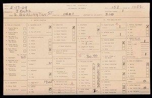 WPA household census for 1401 S BURLINGTON, Los Angeles