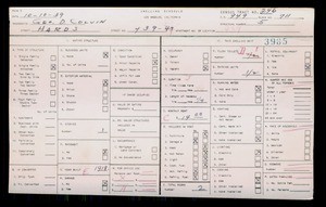 WPA household census for 439 HARDS, Los Angeles County