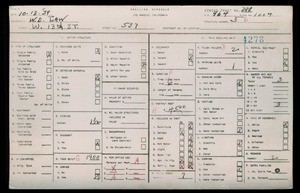 WPA household census for 537 W 13TH STREET, Los Angeles County