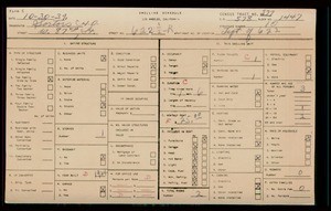 WPA household census for 622 1/2 W 87TH ST, Los Angeles County