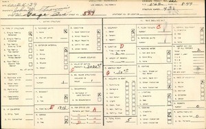WPA household census for 527 WEST GAGE AVE, Los Angeles County