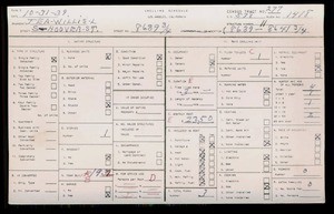 WPA household census for 8639 3/4 S HOOVER ST, Los Angeles County