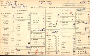 WPA household census for 111 Rives Avenue, Los Angeles County