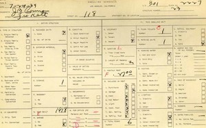 WPA household census for 118 N FICKETT, Los Angeles