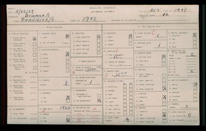 WPA household census for 3942 BERENICE PLACE, Los Angeles