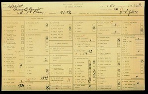 WPA household census for 927 W 8 PL, Los Angeles