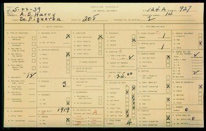 WPA household census for 208 S FIGUEROA, Los Angeles