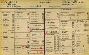 WPA household census for 1308 W 56TH, Los Angeles