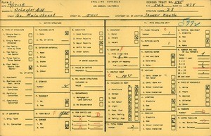 WPA household census for 5011 SOUTH MAIN STREET, Los Angeles County