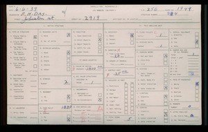 WPA household census for 2919 JOHNSTON STREET, Los Angeles