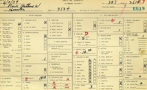 WPA household census for 3534 HUNTER, Los Angeles