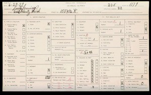 WPA household census for 1554 E 23RD STREET, Los Angeles