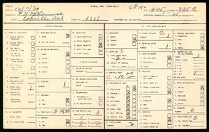 WPA household census for 1111 CABRILLO AVE, Los Angeles County