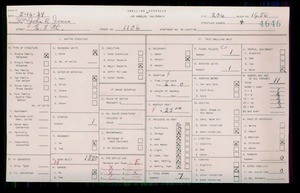 WPA household census for 1106 E 8TH ST, Los Angeles