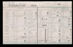 WPA household census for 7326 S VERMONT AVE, Los Angeles County