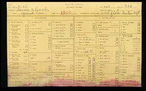 WPA household census for 1200 S GRAND VIEW, Los Angeles