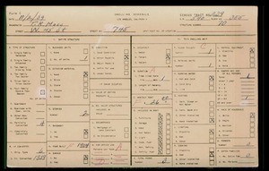 WPA household census for 745 W 45TH, Los Angeles County