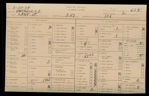 WPA household census for 281 LAKE ST, Los Angeles