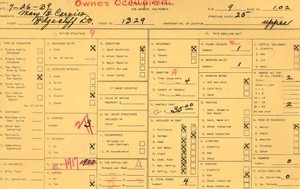 WPA household census for 1329 EDGECLIFF, Los Angeles