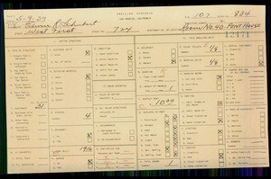 WPA household census for 724 W 1ST ST, Los Angeles