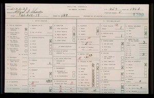 WPA household census for 139 N 18TH AVENUE, Los Angeles