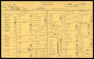 WPA household census for 2816 TRINITY STREET, Los Angeles