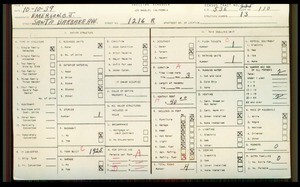 WPA household census for 1216 SANTA BARBARA AVENUE, Los Angeles County
