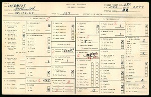 WPA household census for 127 WEST 112TH STREET, Los Angeles County