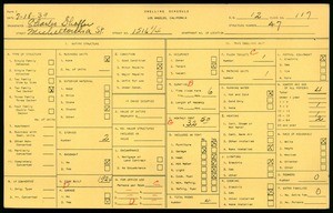 WPA household census for 1516 1/4 MICHELTORENA STREET, Los Angeles