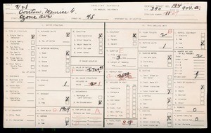 WPA household census for 45 OZONE, Los Angeles County