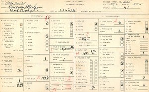 WPA household census for 135 - 135 WEST 52ND PLACE, Los Angeles County