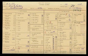 WPA household census for 446 CENTENNIAL, Los Angeles