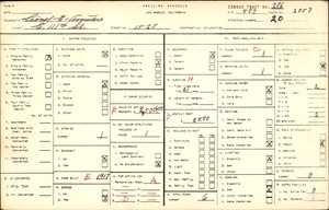 WPA household census for 1525 E 111 ST, Los Angeles County