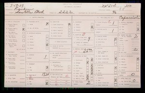 WPA household census for 2222 SAWTELLE, Los Angeles