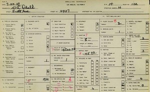 WPA household census for 2437 SCOTT, Los Angeles
