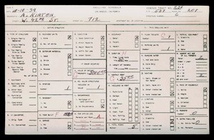 WPA household census for 712 W 42ND, Los Angeles County