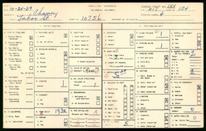 WPA household census for 10756 TABOR STREET, Los Angeles County