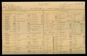 WPA household census for 539 LAVETA TERRACE, Los Angeles